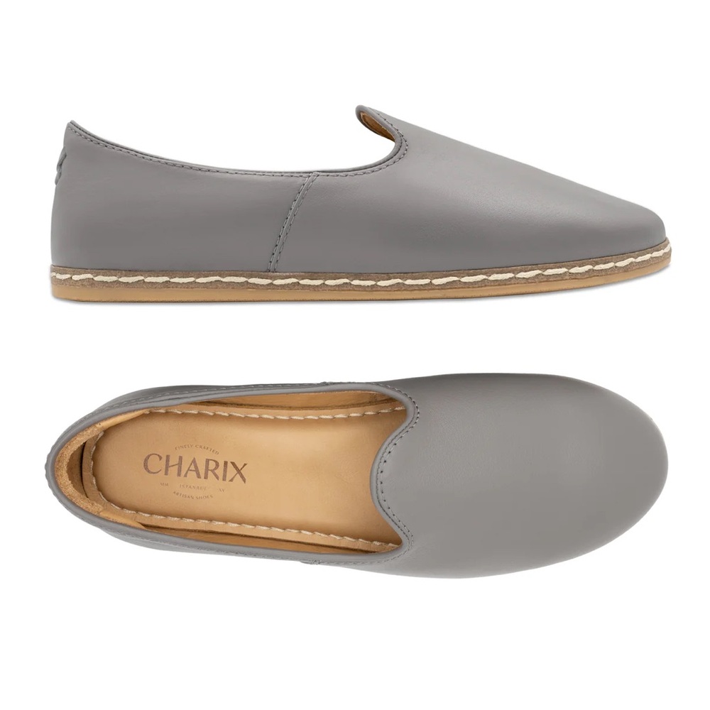 Charix Gray Flats